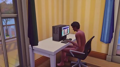 INDIAN mummy CATCHES HER INDIAN son-in-law observing pornography AND MASTURBING AND THEN HELPS HIM FOR THE first TIME TO HAVE hookup | THE SIMS four