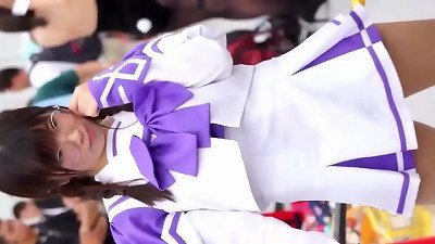 asian COSPLAYER gorgeous (Puella Magi Madoka Magica)