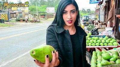 MAMACITAZ - black-haired Latina teen Anette Rios Is In For A super hot ride With The porn Producer