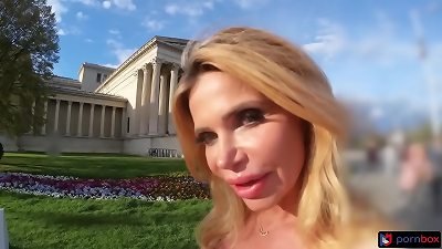 elder milf Victoria Zdork anal nailed by her man's stepson