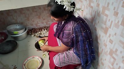 I poke My step Sister-In-Law in the kitchen