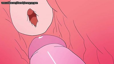 Sarada enjoys the penis and guys spunking inwards her - Naruto hentai - Boruto manga porn