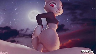 hefty booty Judy Hopps Gets Her arse screwed By massive schlong | 3d porno cartoon