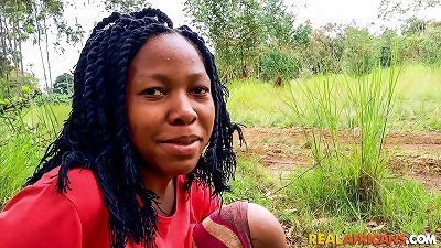 African Park rendezvous concludes in hostel apartment inexperienced tear up and money-shot