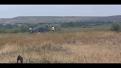 The bi-atch wife smashes and gargles her husband's hottest friend's childhood friend. In Public