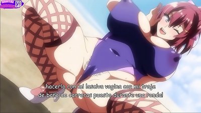 Akane wa Tsumare Somerareru 02 - anime Spanish victim