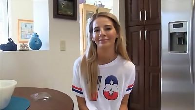 skinny German teenager Takes molten assfuck internal cumshot