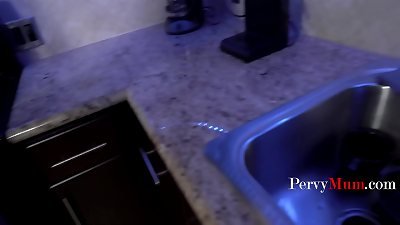 Italian mommy: Maybe you prefer to nail my boobie