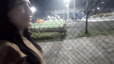 UNKNOWN IN THE PARK I INVITE HER TO slurp AND THEN WE DO IT IN PUBLIC