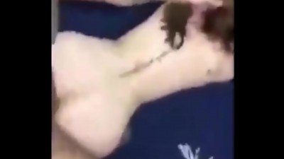 Karely Ruiz being smashed by a fan