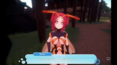 Monster girl Island [Monthly Patreon choice anime game] Ep.9 fucky-fucky damsel handsome dance