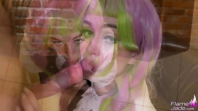 teenage of manga porn Kimetsu no Yaiba sensual gargling and screw