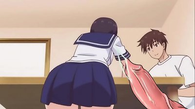 WOW! HE overwhelmed EVERYONE WITH big COCK! UNCENSORED hentai porn