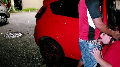 Royal Dogging. I stop the car on the street and have lovemaking with several strangers who are on website