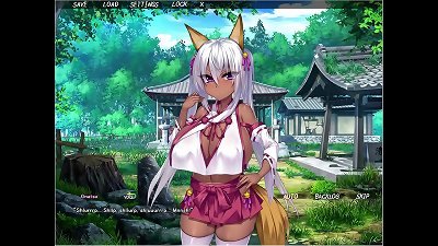 The naughty Kitsune - ep two making her spray