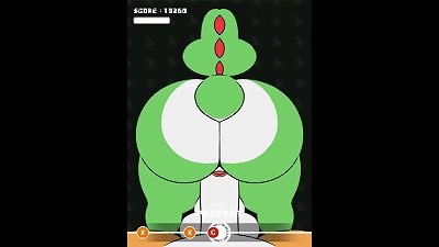 beat plower [parody anime game PornPlay ] Ep.2 ambidextrous assfuck joy with Toriel Judy and Yoshi