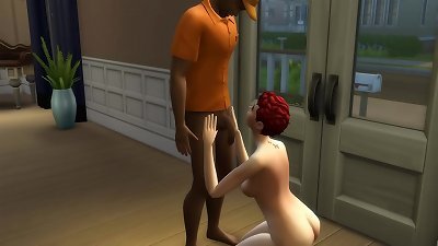 milf screw The Delivery guy While Husband's Taking A Nap (The Sims | 3 dimensional hentai)