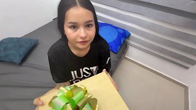 I get vengeance on my hottest buddy and take advantage of the fact that his stepsister is alone to sneak in and boink her good.