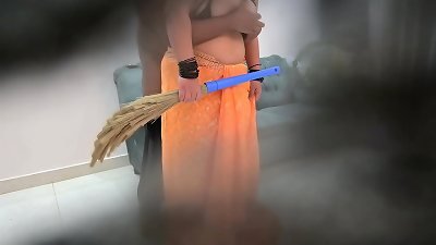 Maid having sex with young guy