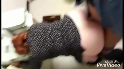 fat booty cheating ginger mother fellates and screws bbc at work