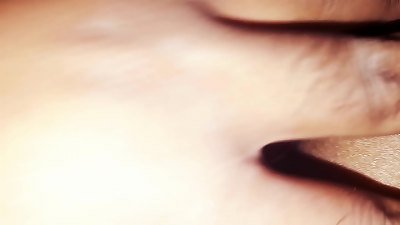 Susy and her magnificent ass and pink pucker vagina trying a very molten purple ass-plug