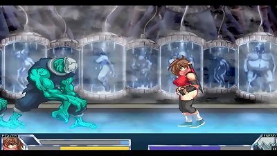 Final drill [Hentai game PornPlay] Ep.5 blue slime monster tough anal fucking