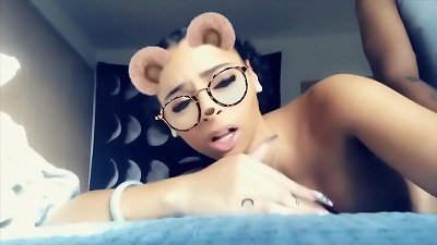 handsome Exotic teenager drilled on Snapchat