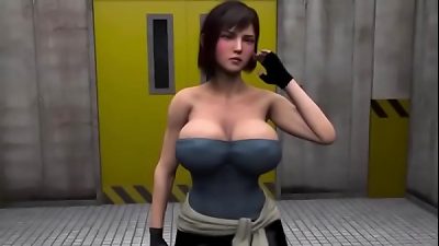 Final drill 7 - BIO Jill (RE3) (Part 1) - witness total video on: http://bigtittyvideos.com/