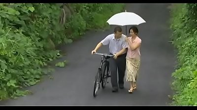 massive boobed japanese older gets nailed firm in from behind