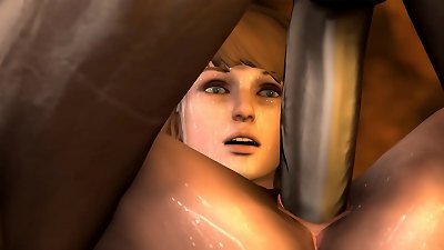 Max Caulfield Loses her virginity to black Tribal Chiefs Part 4