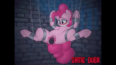 My tiny pony bound and gagged Pinkie Pie Used as a delight fucktoy