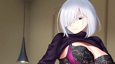 manga porn manga porn - short haired girl tries to smash a thick lengthy rod (anal version)