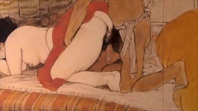 antique erotic drawings