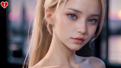 blond nymph Waifu With nips nailing   pound Her meaty backside All Night - Uncensored Hyper-Realistic hentai Joi, With Auto Sounds, AI [PROMO VIDEO]