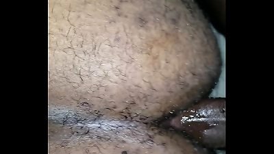 Can't take it deep in her ass