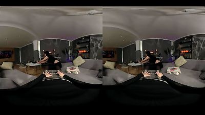 Halloween 3some with Her hottest buddy and a Vampire