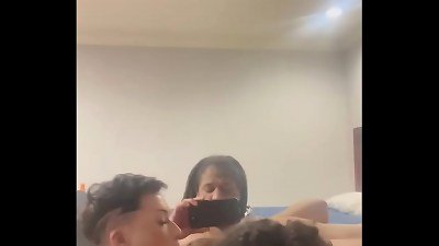 GakTrizzy and GakDiamond was making a movie then I ambled in and photobombed