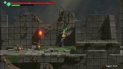 Pretty girl magician having hookup with goblins studs in Wizard Lilia manga porn new 2021 game