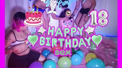 Sexual initiation of my teen stepsister, I got her two knobs to pulverize her on the day she turned 18, she got out of control and the hook-up Hyperversos / Daniela anime porn was set up