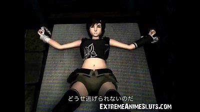 3 dimensional Ogre on trussed Up Girl!