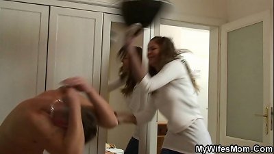 He nails old mom in law