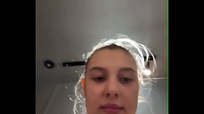 watch how my fun bags jiggle while I'm being pounded by a huge hard-on