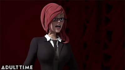 ADULT TIME hentai lovemaking college - warm professor & students tearing up