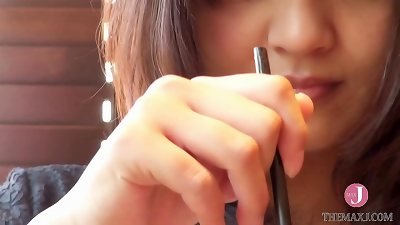 Her thighs wiggle so rock-hard that she comes, and her lush donk juggles as she vocalizes how superb the stiffy she feels.