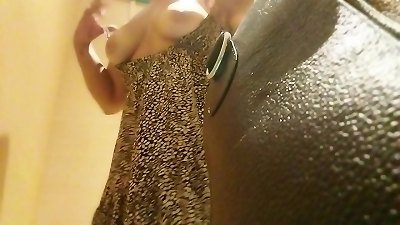 UNKNOWN light-haired gal WITH pinkish cunt AND fat breasts SPIED IN garment STORE (BIG ASS, UPSKIRT. huge TITS, LATINA)