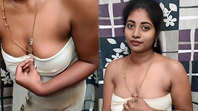 Indian stepbrother - stepsister hook-up after bath