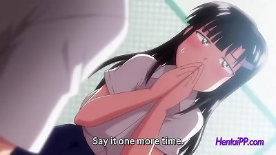 HentaiPP.com - dark-haired manga porn hefty boobs want rock-hard intercourse