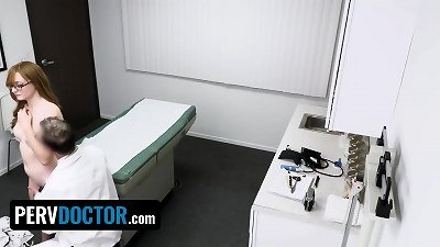 freak doctor - handsome teen Gets Her fuckbox Physically studied By Her mischievous doctor