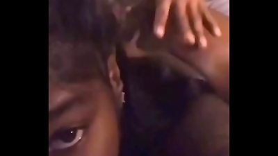 little slut nephew Can&rsquo;t Take thick ebony pecker