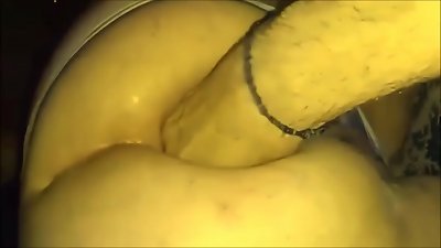 promiscuous Lulu, addicted to anal, moaned with her whole arm stuck in her mouth, it was left wide open until she despairingly asked for cock!